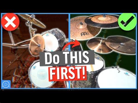 5 EASY Steps To START Playing Drums Beginner Drum Lesson YouTube