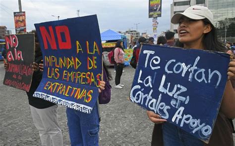 Ecuador Tiene Apagones De Luz De Hasta Horas Por Provocados Por