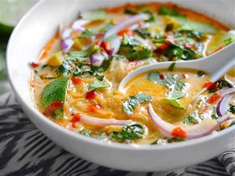 Thai Red Curry Vegetable Soup Recipe Budget Bytes