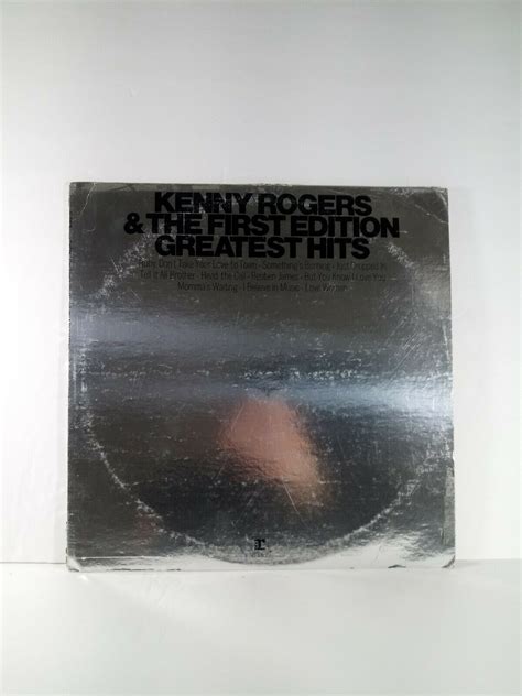 Kenny Rogers And The First Edition Greatest Hits Vinyl Lp St 93458