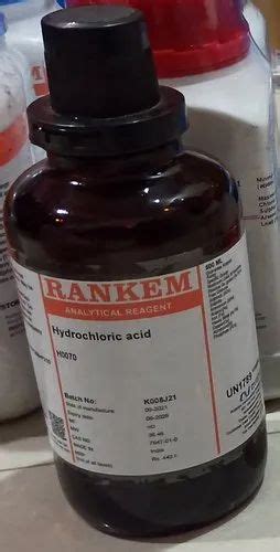 RANKEM Hydrochloric Acid For Laboratory Liquid At Best Price In Vapi