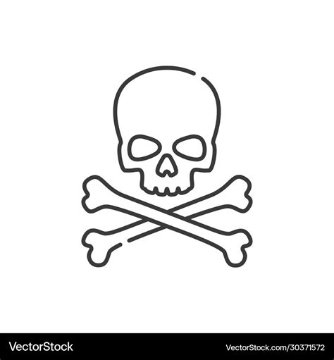 Skull And Crossbones Icon