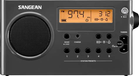 Amazon Sangean Pr D Am Fm Rds Portable Radio With Usb Mp