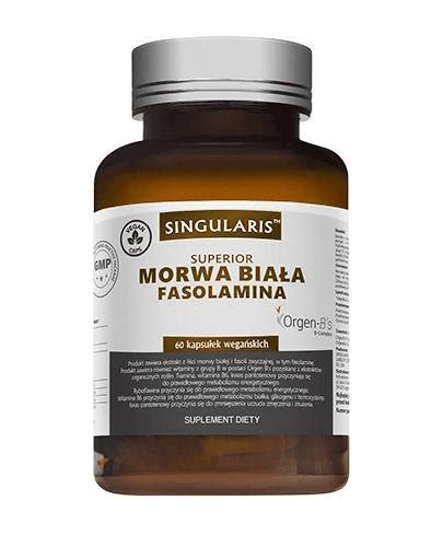 Singularis Superior Morwa Biała Fasolamina Suplement diety 60 kaps