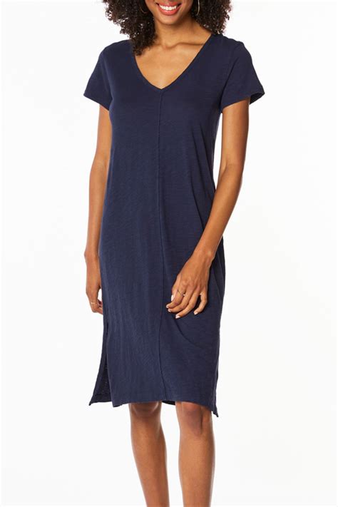 Raw Edge Midi Dress Shopperboard