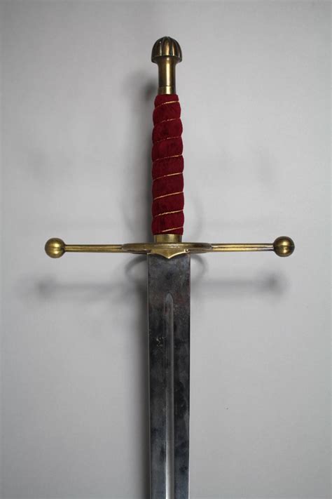 Sold Price Reproduction Medieval Broadsword 121cm Overall With 95cm