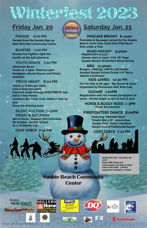 Winterfest In Sauble Beach This Weekend | 560 CFOS