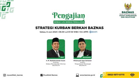 Strategi Kurban Berkah Baznas Youtube