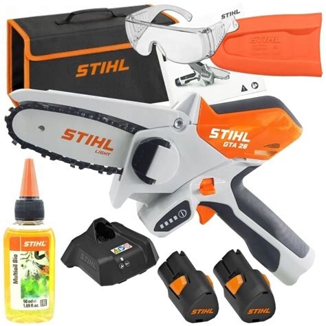 STIHL PRZECINARKA GTA 26 PLUS 2x AKU PIŁA PILARKA AKUMULATOROWA