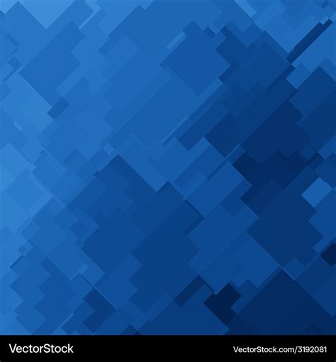 Blue Square Abstract Background Royalty Free Vector Image