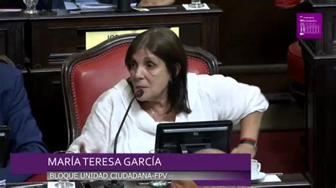 Video Discurso De María Teresa García En Defensa Del Senador Romero