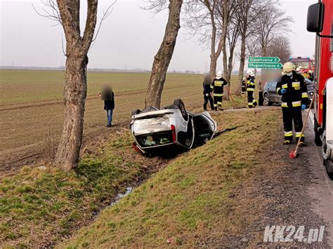 Gro Nie Wygl Daj Cy Wypadek Na Drodze Krajowej Po Uderzeniu Ford