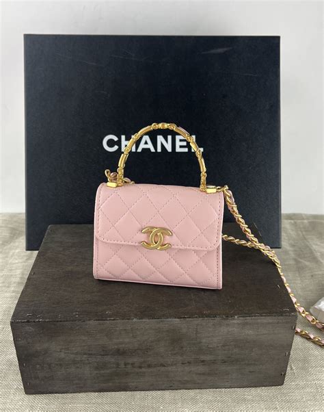 Chanel Pink Limited Edition Mini Bag Gem