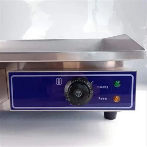 Silver Stainless Steel Electric Griddle Hot Plate For Hotel Size 22 X 18 X 9 Inch At Rs 9500