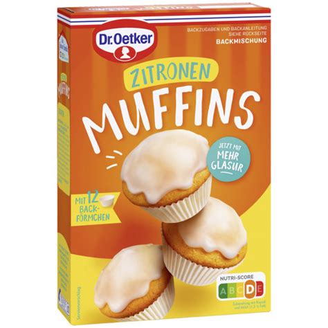 EDEKA24 Dr Oetker Zitronen Muffins 455G