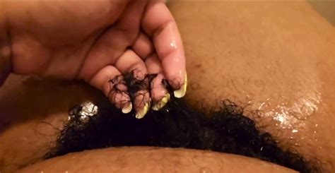 She Soaks Hairy Pussy After Getting Fucked