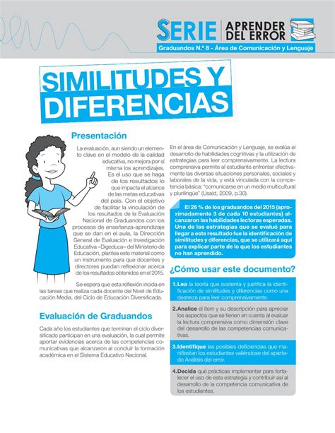 Similitudes Y Diferencias By Digeduca Mineduc Issuu