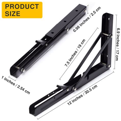 Folding Shelf Brackets Heavy Duty Floating Shelves Hardware X