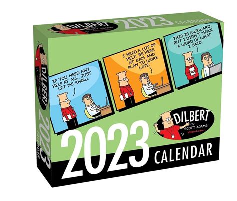 Dilbert Page A Day Calendar Nelia Wrennie