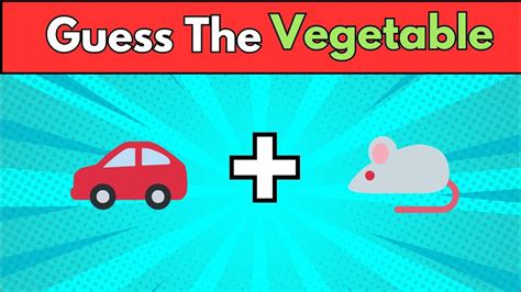 Can You Guess The Vegetable By Emoji Vegetable Emoji Quiz Challenge 🥕🥔