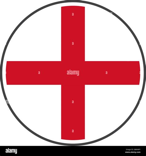 Circle england flag with icon vector isolated on white background Stock Vector Image & Art - Alamy