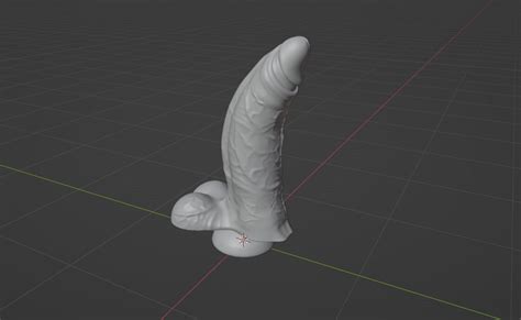 Realistic Big Dildo 3D Model By TriDsign