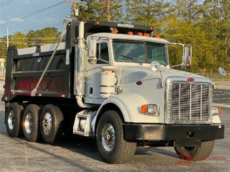 Peterbilt Tri Axle Dump Truck Commercial Trucks Hauling