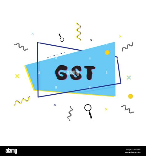 Gst Banner Vector Illustration Stock Vector Image And Art Alamy