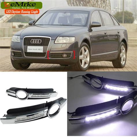 Eemrke Car Led Drl For Audi A C High Power Xenon White