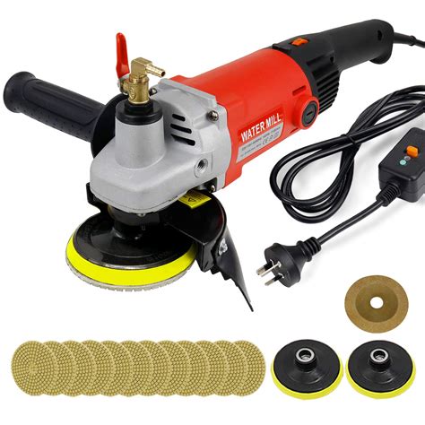 Vevor Wet Polisher Grinder Variable Speed Pcs Kit Extra Diamond