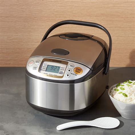 How To Use The Zojirushi Rice Cooker Timer Press To Cook