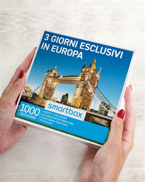 Cofanetto Smartbox Giorni Esclusivi In Europa Con Notti E