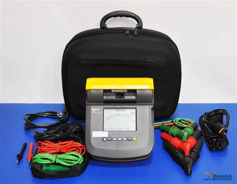 Fluke 1555 10kV Insulation Tester MegOhmmeter NIST 54 OFF