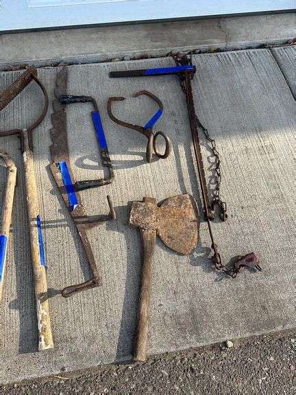 Antique Farm Tools - Lee Real Estate & Auction Service