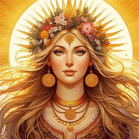 Beaivi The Sami Goddess Of The Sun And Fertility