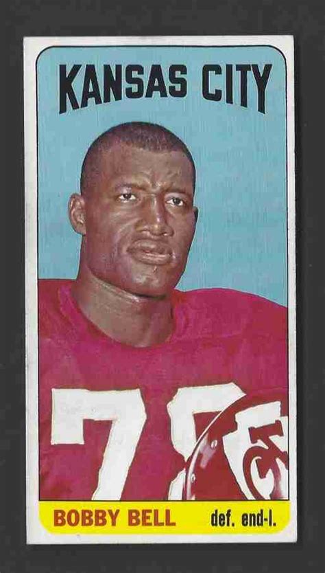 Sportlots Auctions Topps Bobby Bell Sp Hof Chiefs