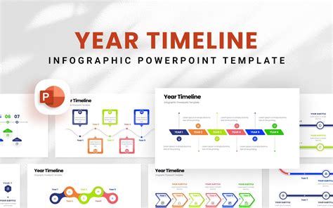 Year Timeline Infographic Presentation Template