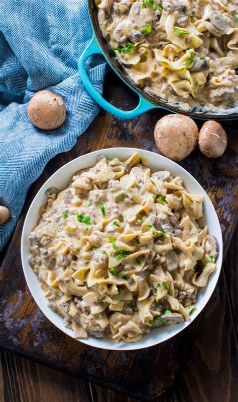 Easy Ground Beef Stroganoff Recipe Minutes Meals