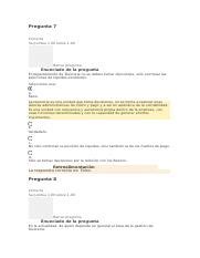 tesoreria prueba 1 parte 1 docx Pregunta 7 Correcta Se puntúa 1 00