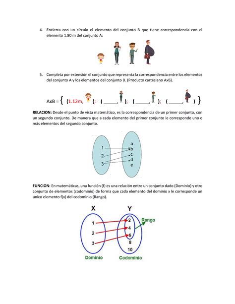 Relaciones Y Funciones Pdf