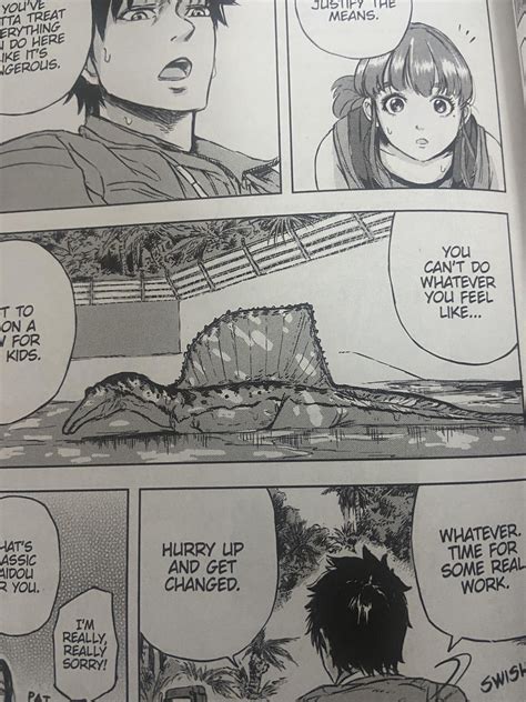 Someone a few months ago mentioned the manga Dinosaur Sanctuary and I