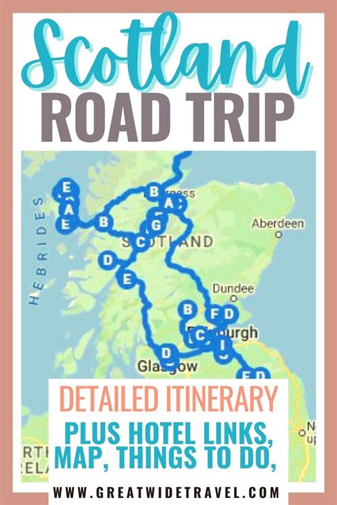 Scotland Road Trip Itinerary Artofit