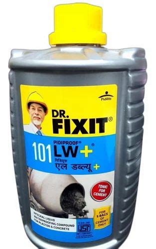 Dr Fixit 101 Lw Plus Waterproofing Chemical At ₹ 175litre