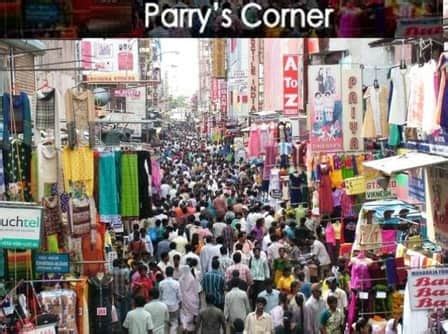 10 Famous Streets To Visit In The Parrys Corner Shopping Market