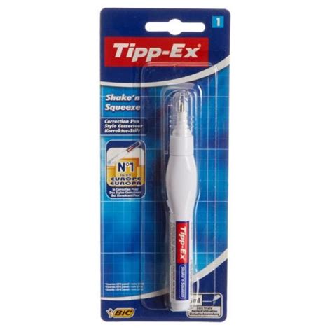 Tippex Shake N Squeeze Correction Pen Robert Dyas