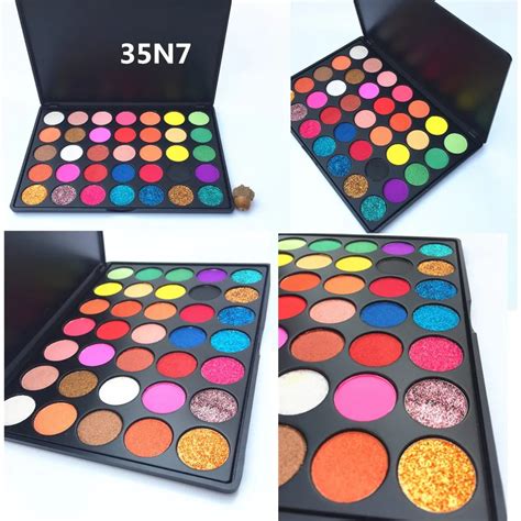 Private Label Makeup 35 Color Eyeshadow Palette Oem Your Brand Custom