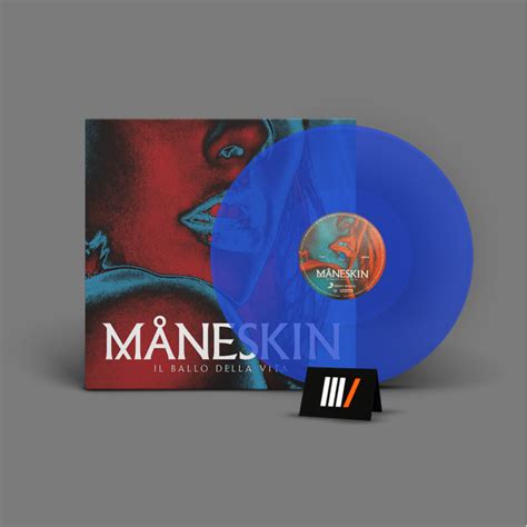 M Neskin Il Ballo Della Vita Lp Blue Vinyl Limited Edition