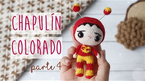 Chapul N Colorado Amigurumi A Crochet Cuarta Parte Cola Antenitas