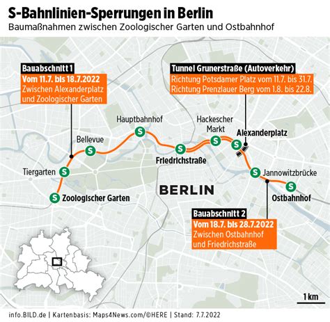 In Den Sommerferien Berlins Wichtigste S Bahn Strecke Wird Gekappt