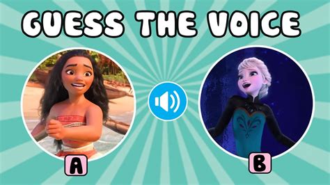 Guess The Disney Princess By Her Voice Disney Quiz Challenge YouTube